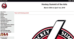 Desktop Screenshot of exclaimhockey.ca